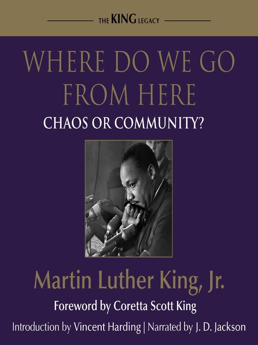 Title details for Where Do We Go from Here by Dr. Martin Luther King, Jr. - Wait list